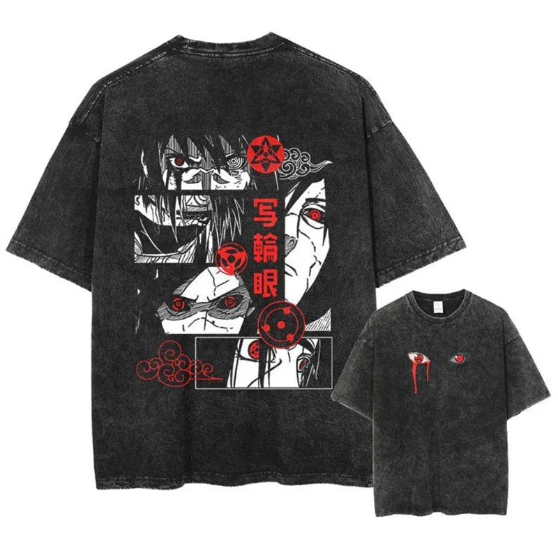 Uchiha Clan x Sharingan Oversized T-Shirt & Hoodie