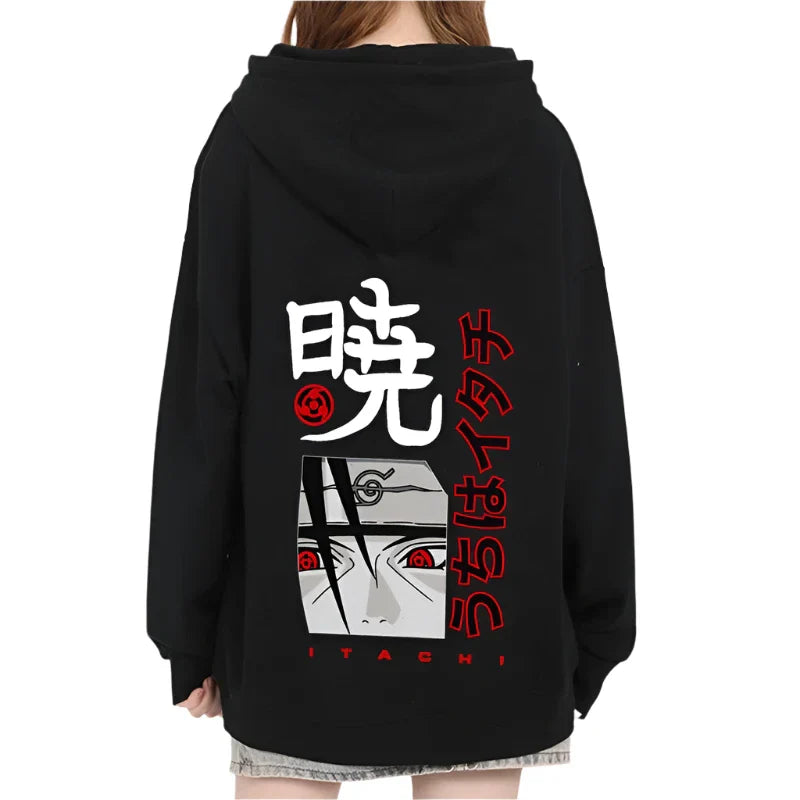 Uchiha Clan x Sharingan Oversized T-Shirt & Hoodie