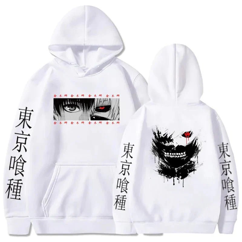 Anime Graphic Printed Hoodie - WICHUW LTD