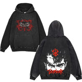 Berserk Guts Print Hoodie - WICHUW LTD