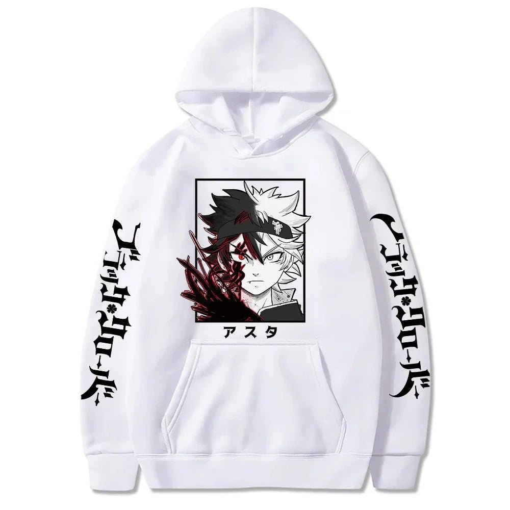 Black Clover Asta Oversized Hoodie - WICHUW LTD