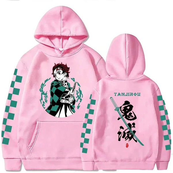 Demon Slayer Tanjiro Plus Size Hoodie - WICHUW LTD