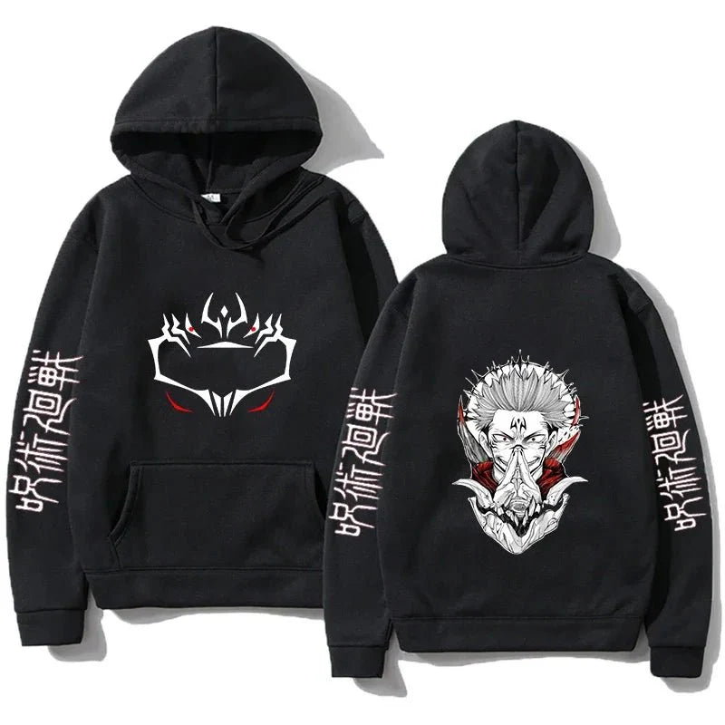 Funny Jujutsu Kaisen Sukuna Hoodie - WICHUW LTD