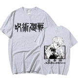 Jujutsu Kaisen Satoru Gojo Print T-shirt - Wichuw