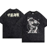 Jujutsu Kaisen Washed T-shirt - Wichuw