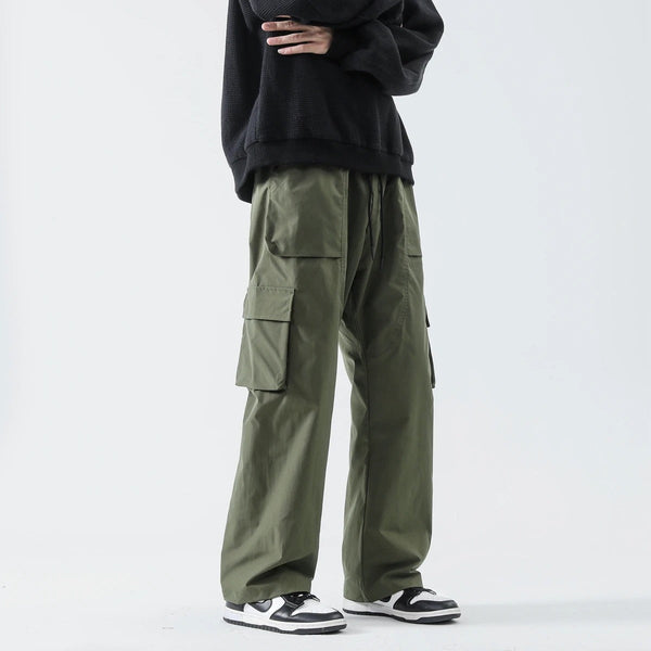 Wichuw Multi-Pocket Streetwear Joggers