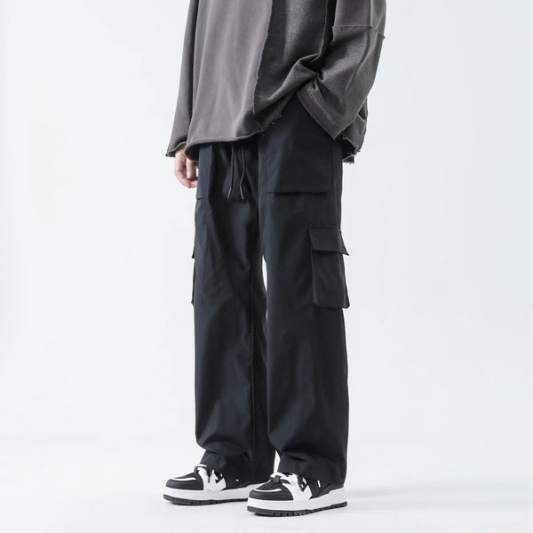 Wichuw Multi-Pocket Streetwear Joggers