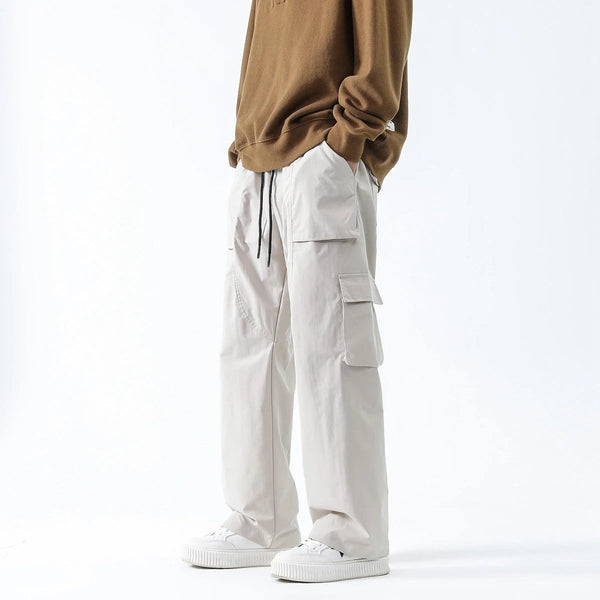 Wichuw Multi-Pocket Streetwear Joggers