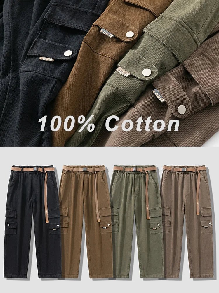 Versatile Cargo Pants for Men - Wichuw